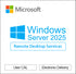 Windows Remote Desktop Services 2025 User CAL