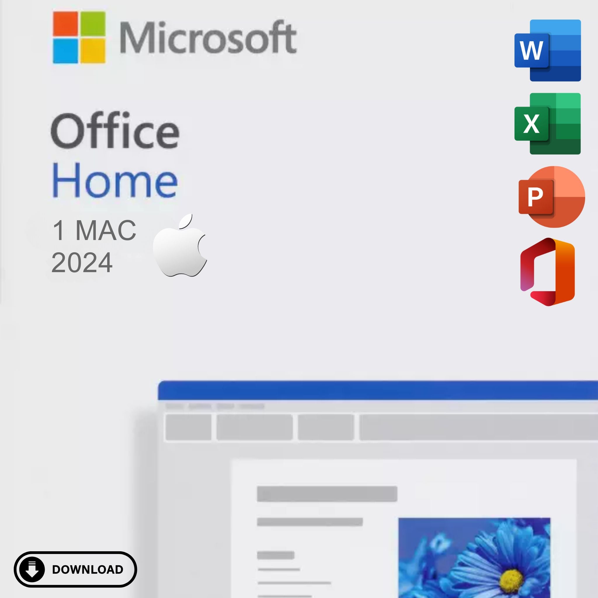 Microsoft Office 2024 Home Mac