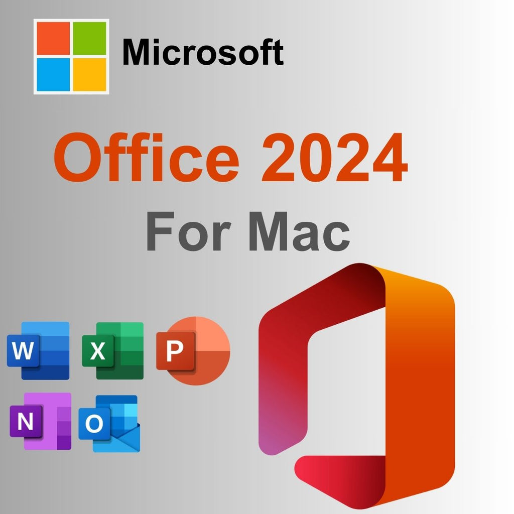 Microsoft Office Mac 2024 | full version | Word, Excel, PowerPoint, Outlook