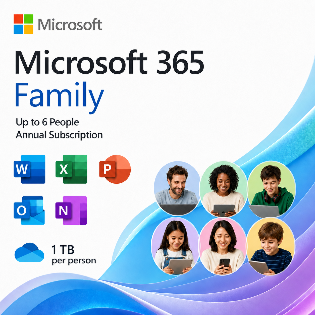 Microsoft 365 Family – English product image