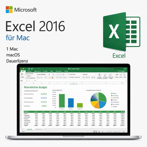 Microsoft Excel 2016 für Mac