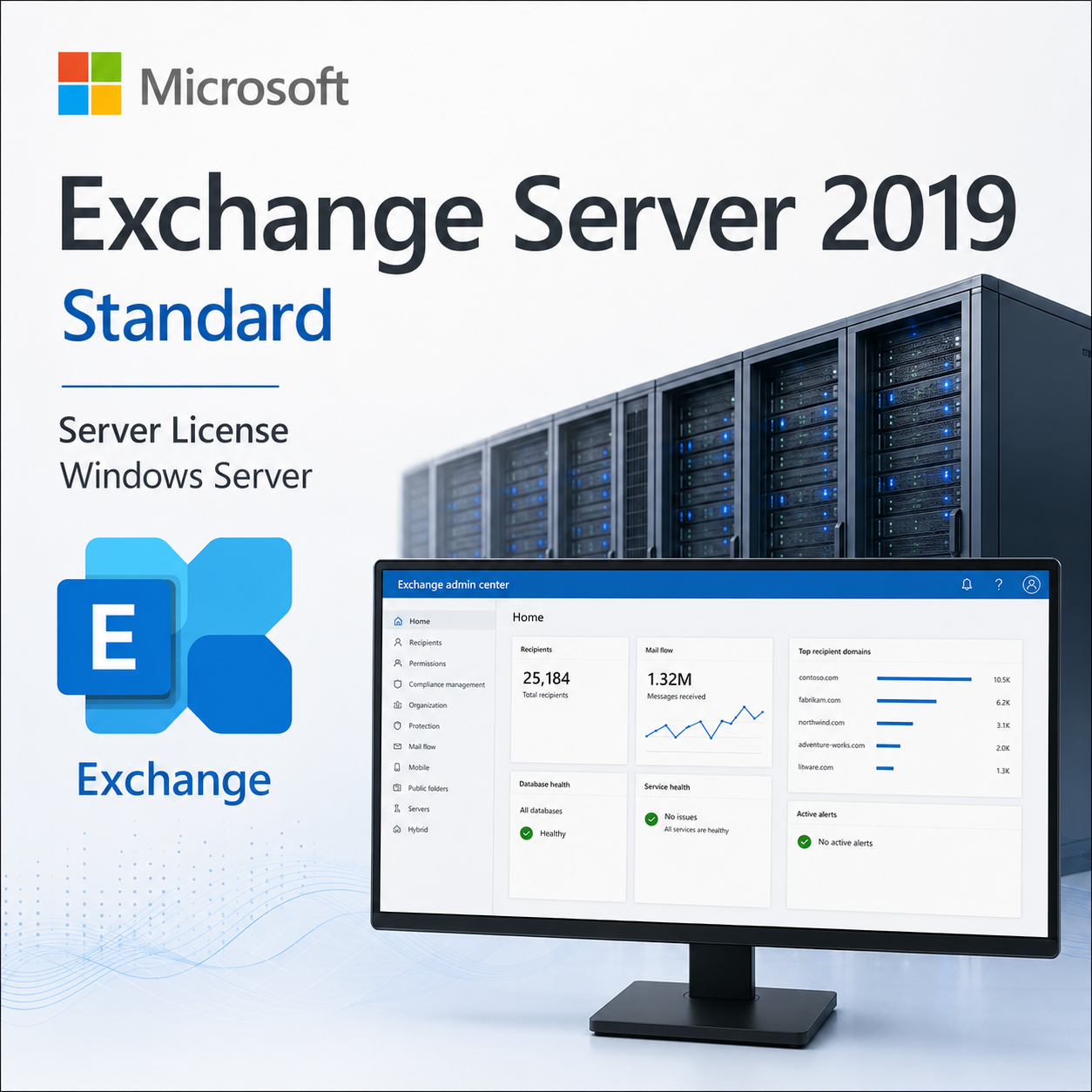 Microsoft Exchange Server 2019 Standard server license
