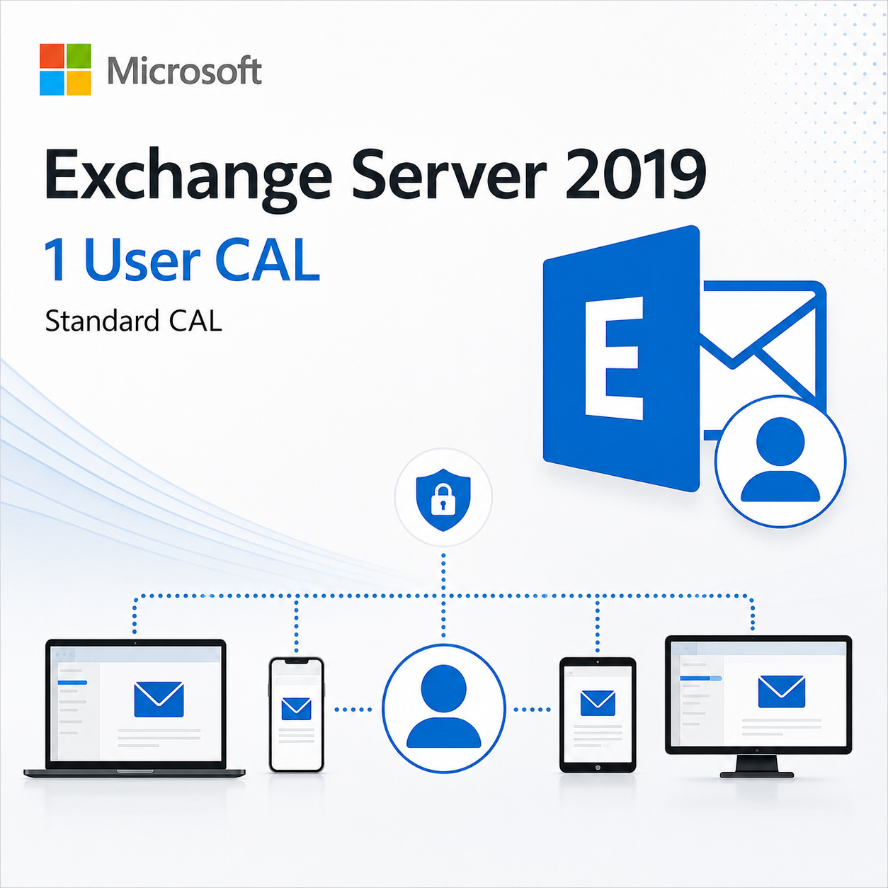 Microsoft Exchange Server 2019 Standard one User CAL