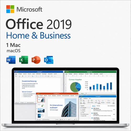 Microsoft Office 2019 Home & Business für Mac