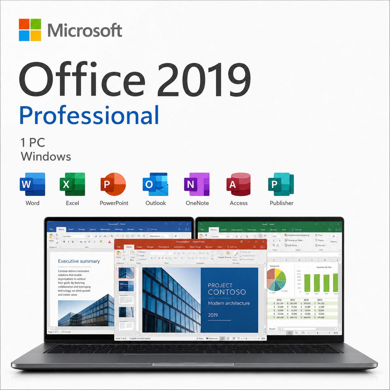 Microsoft Office Professional 2019 for Windows