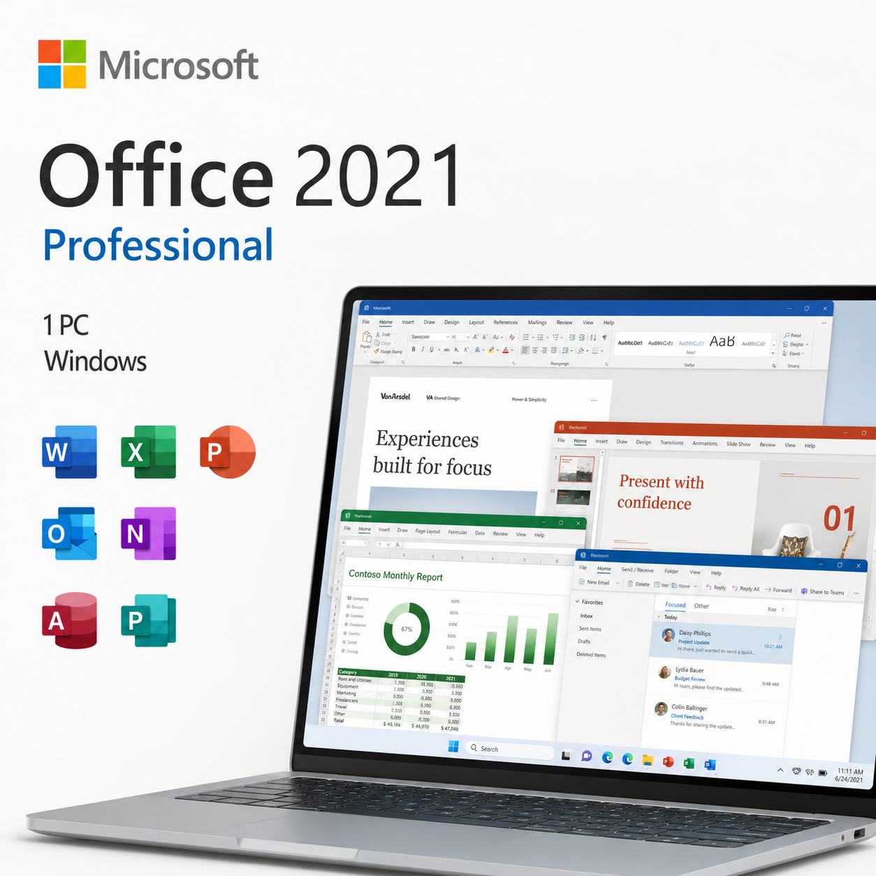 Microsoft Office Professional 2021 for Windows