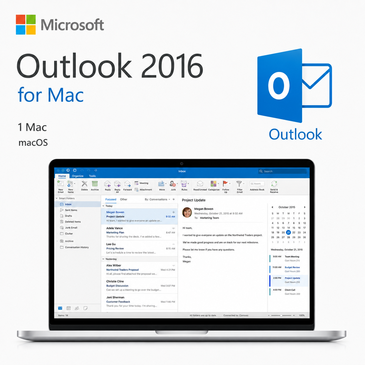 Microsoft Outlook 2016 for Mac