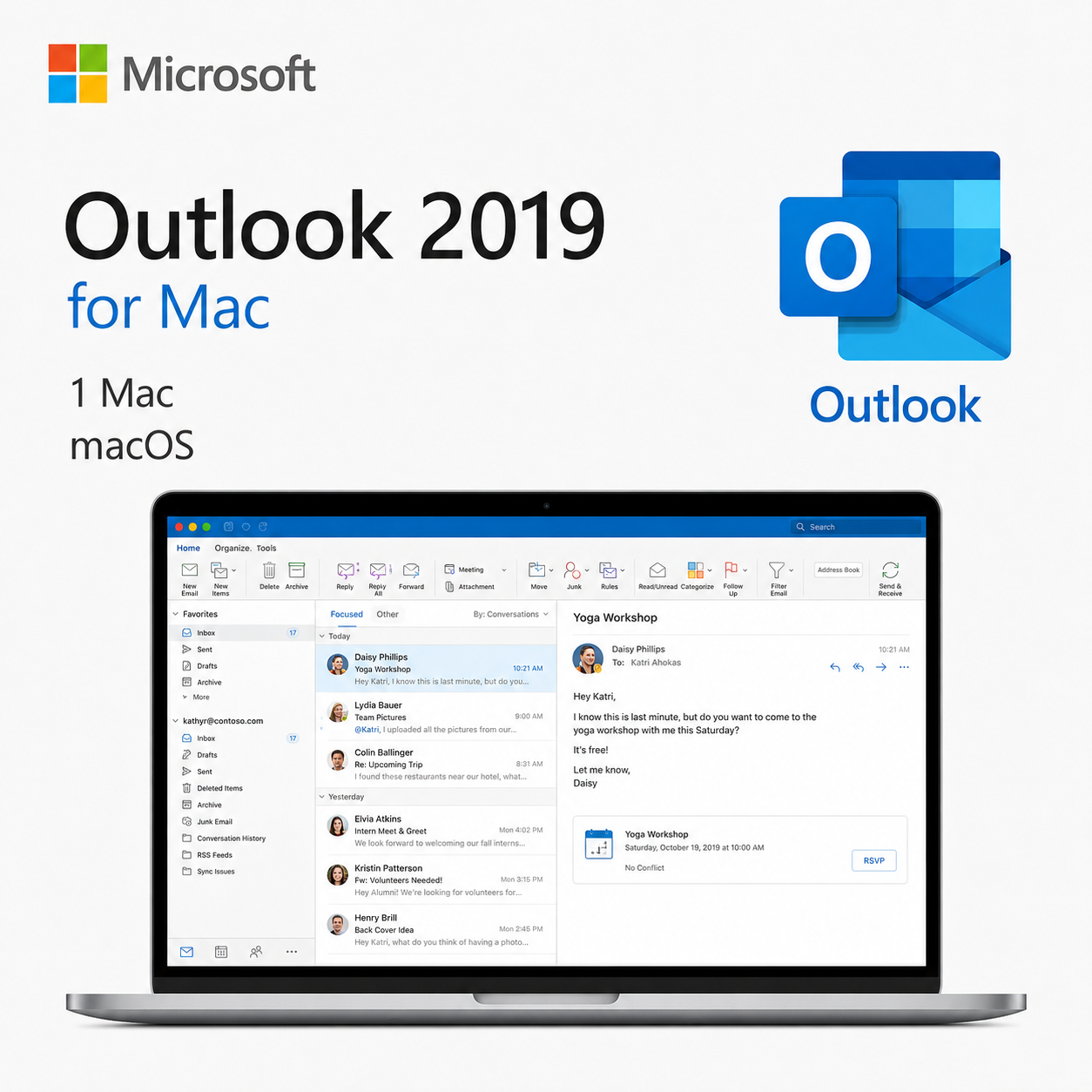 Microsoft Outlook 2019 for Mac