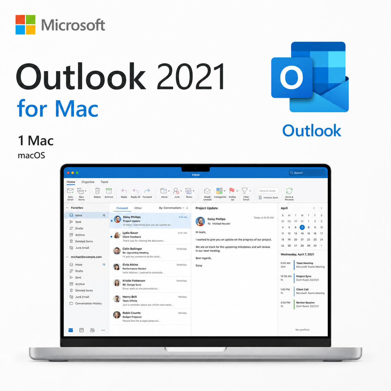 Microsoft Outlook 2021 for Mac