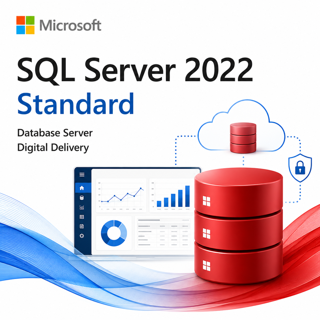 Microsoft SQL Server 2022 Standard – English product image