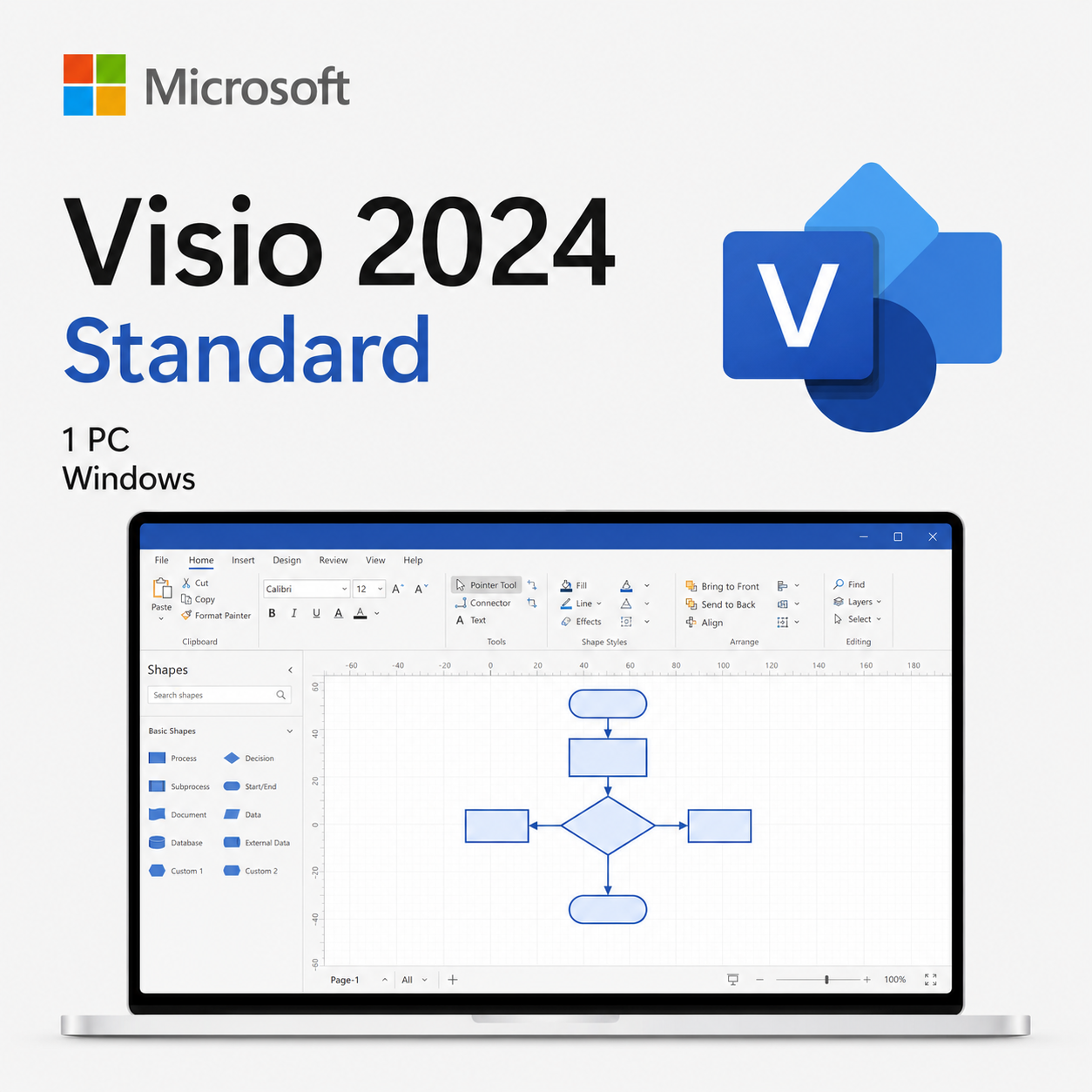 Microsoft Visio 2024 Standard – English product image