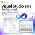 Microsoft Visual Studio 2008 Professional – German with MSDN