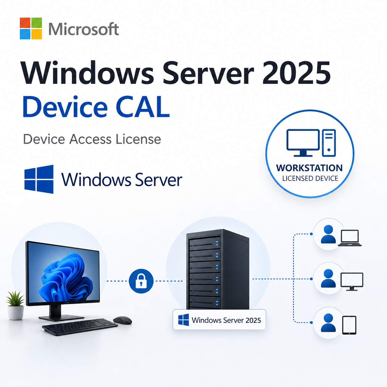 Windows Server 2025 Device CAL – English product image