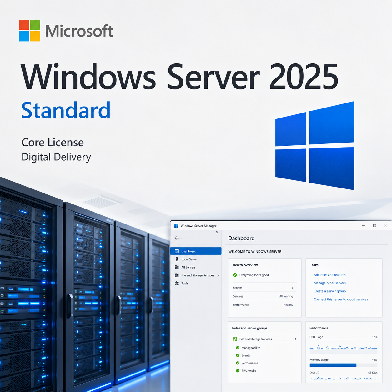 Windows Server 2025 Standard – English product image