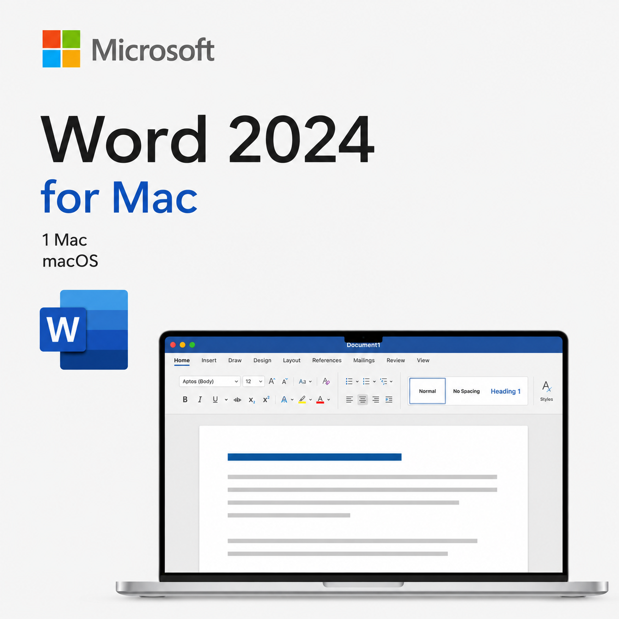 Microsoft Word 2024 for Mac – English product image