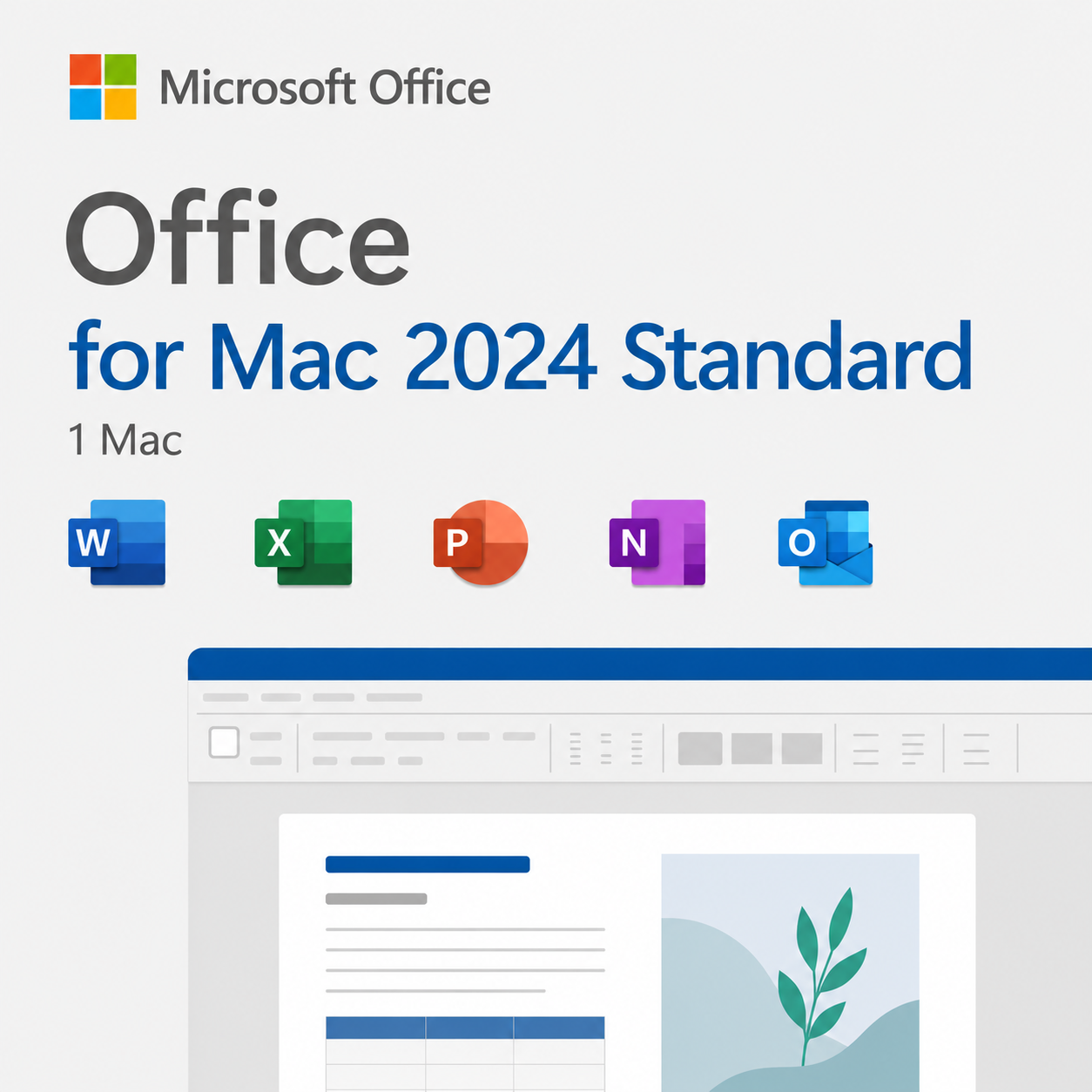 Microsoft Office for Mac 2024 Standard