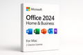 product image for Microsoft Office 2024 Home and Business for Mac, include word, excel, powerpoint, outlook, onenote, for 2 Macs